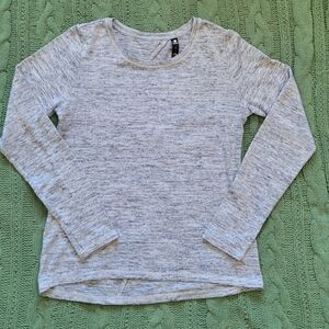 90 Degree By Reflex Grayish Knit Top